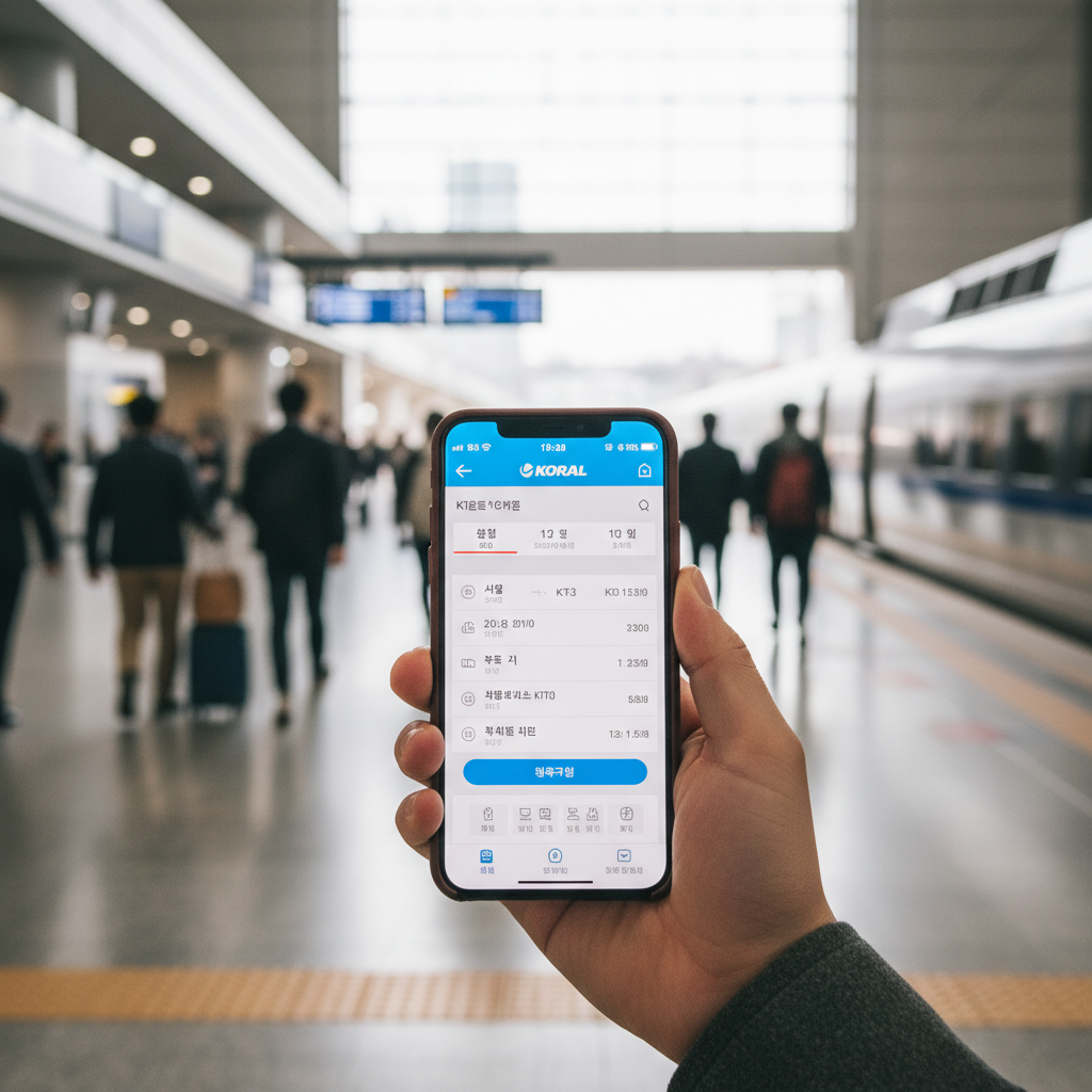코레일 앱